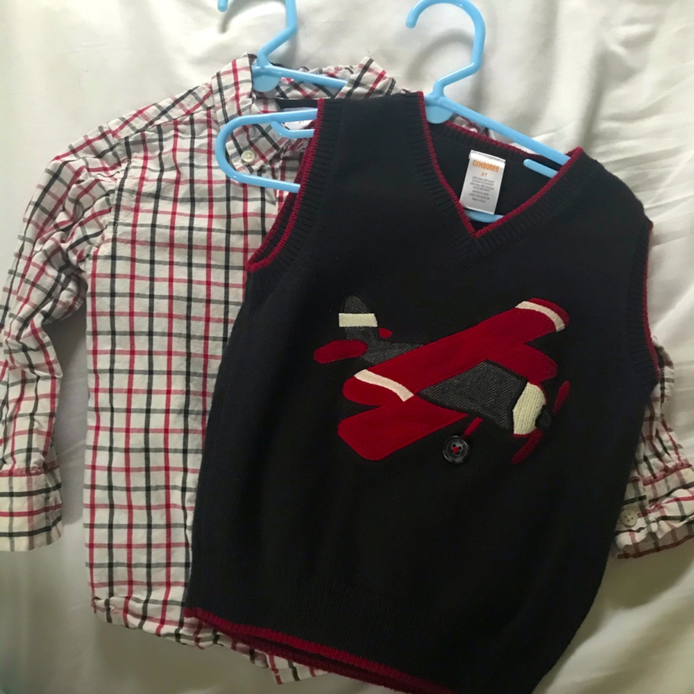 HOST PICK!!! 🌟 Gymboree button down and vest